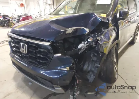 2025 Honda Pilot Touring из США, поврежденный, VIN 5FNYG1H73SB053690